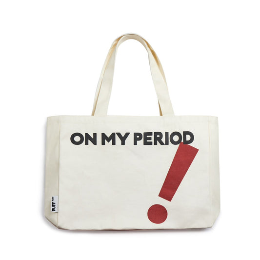 On my period bag